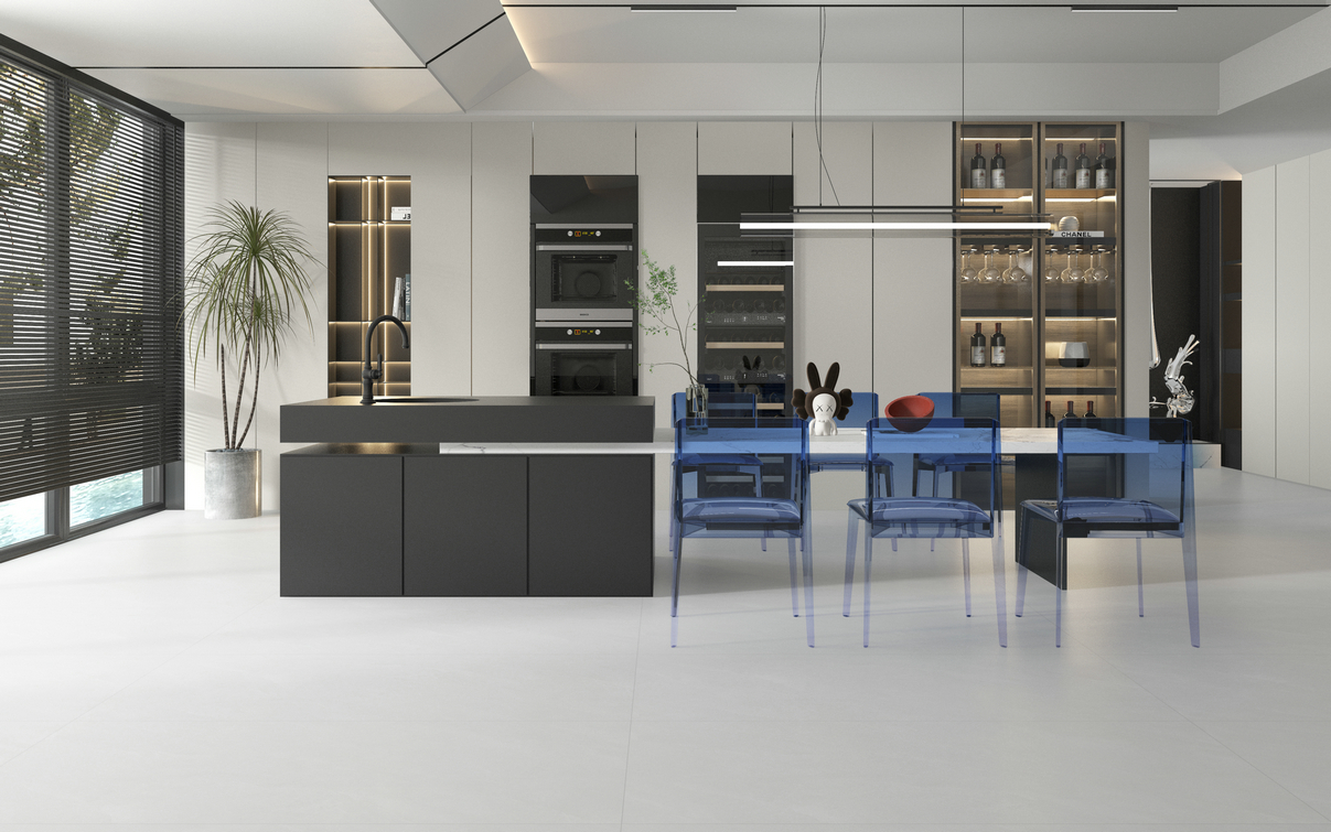 雨林浅灰效果图