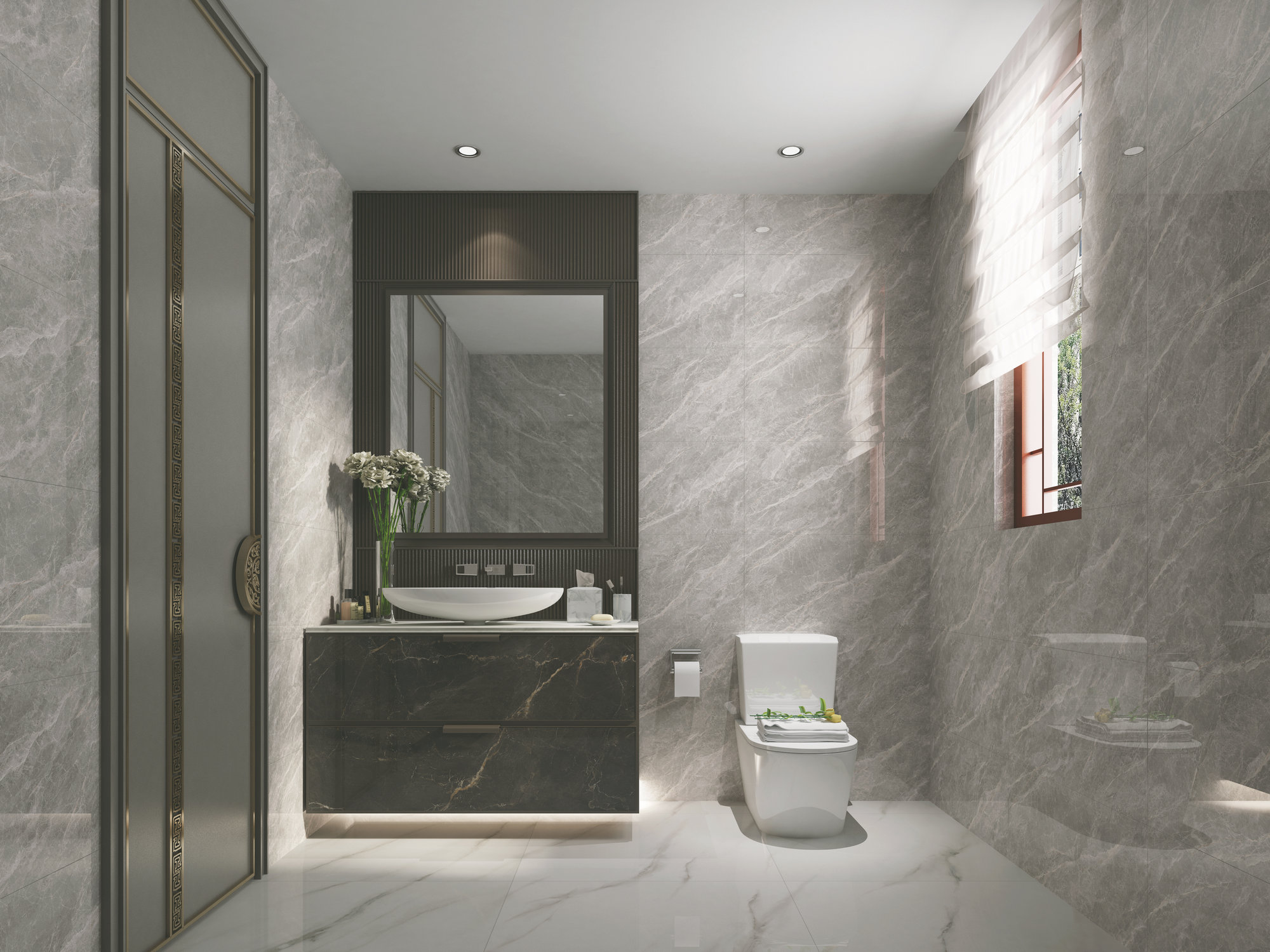 西西里灰效果图