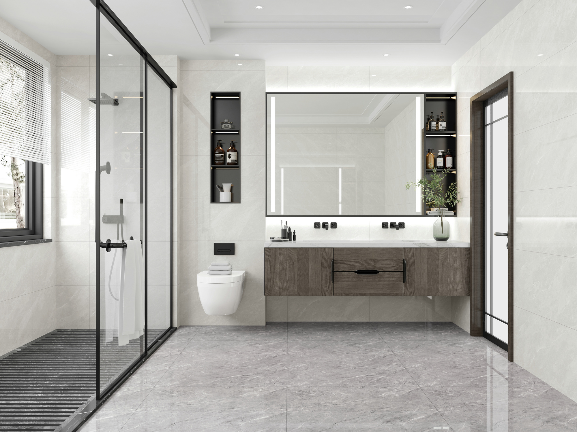 马德里灰效果图