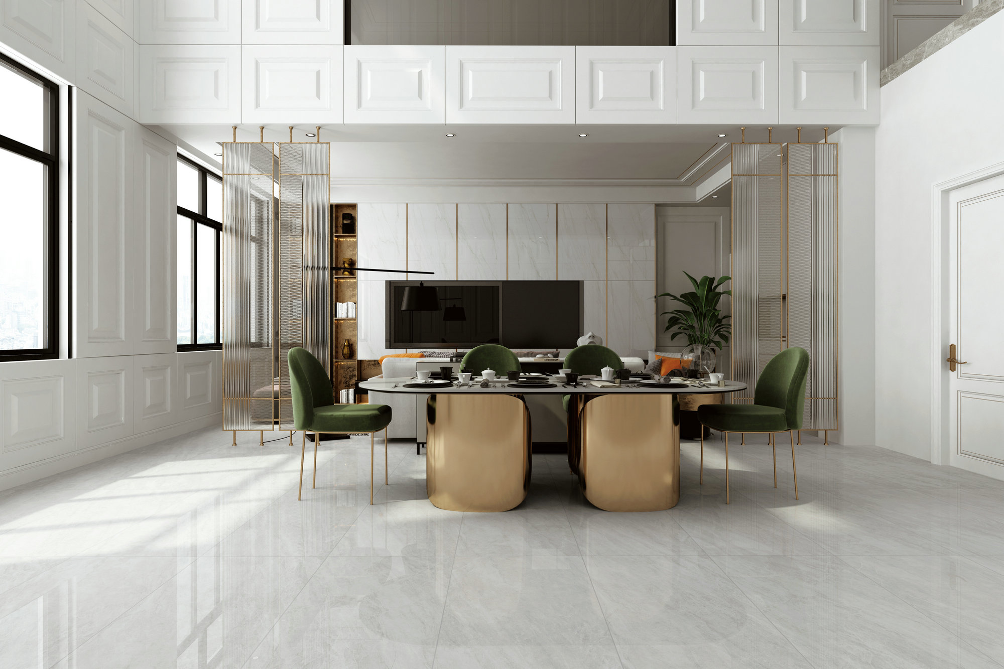 卡莫浅灰效果图