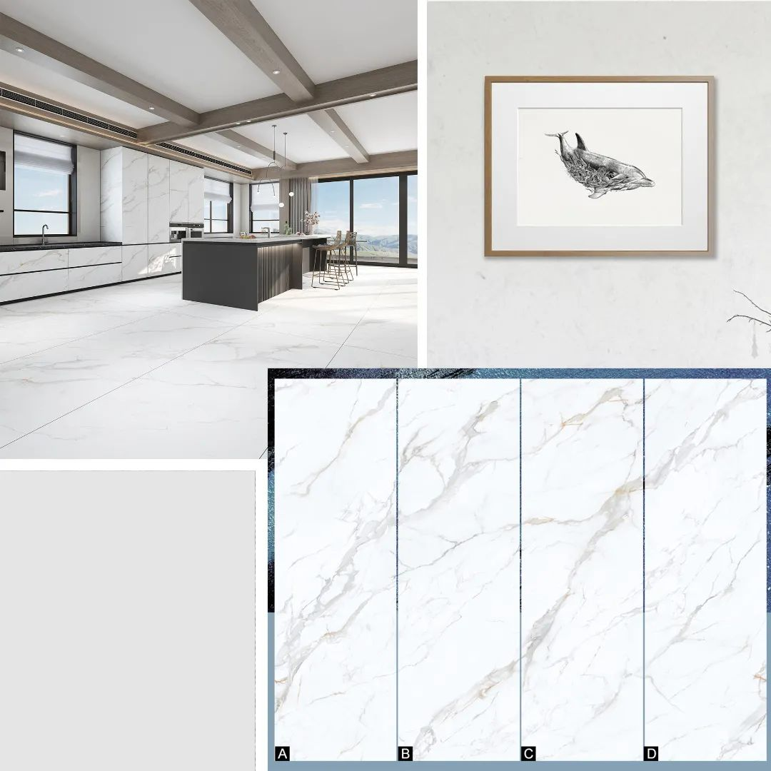 绝绝子！当之无愧的家居时尚单品——连纹岩板