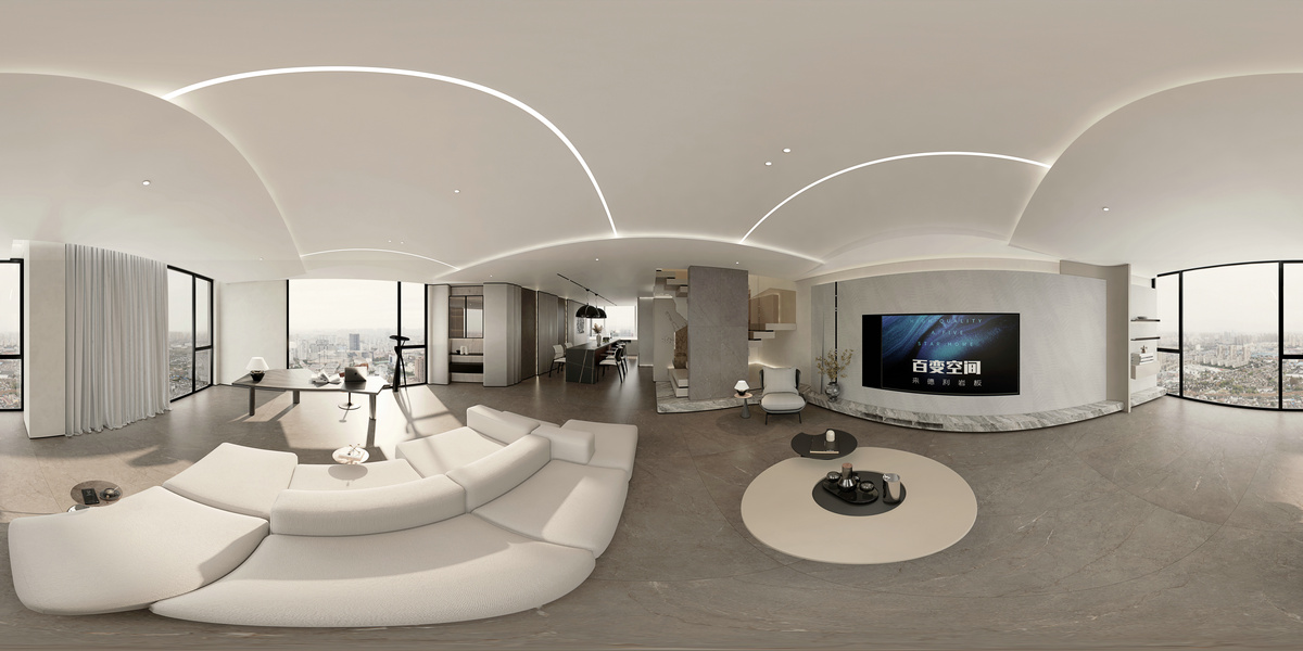 秋暝（子母配）效果图