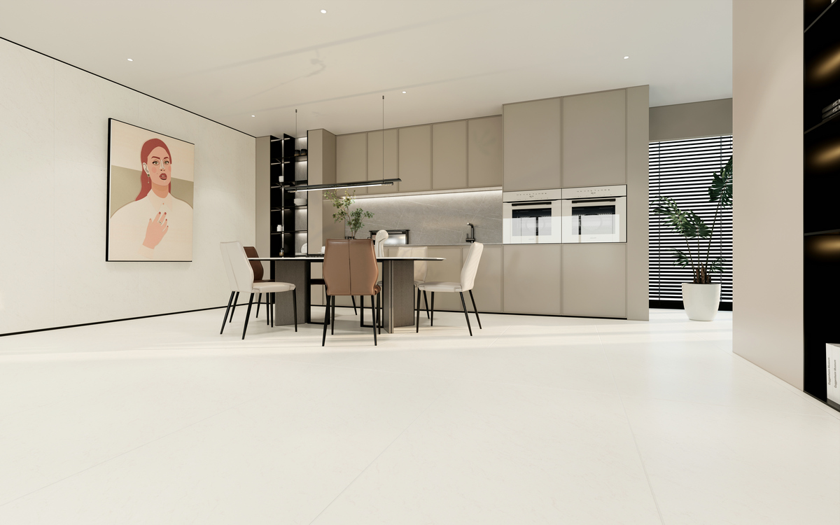 柏斯米白（子母配）效果图