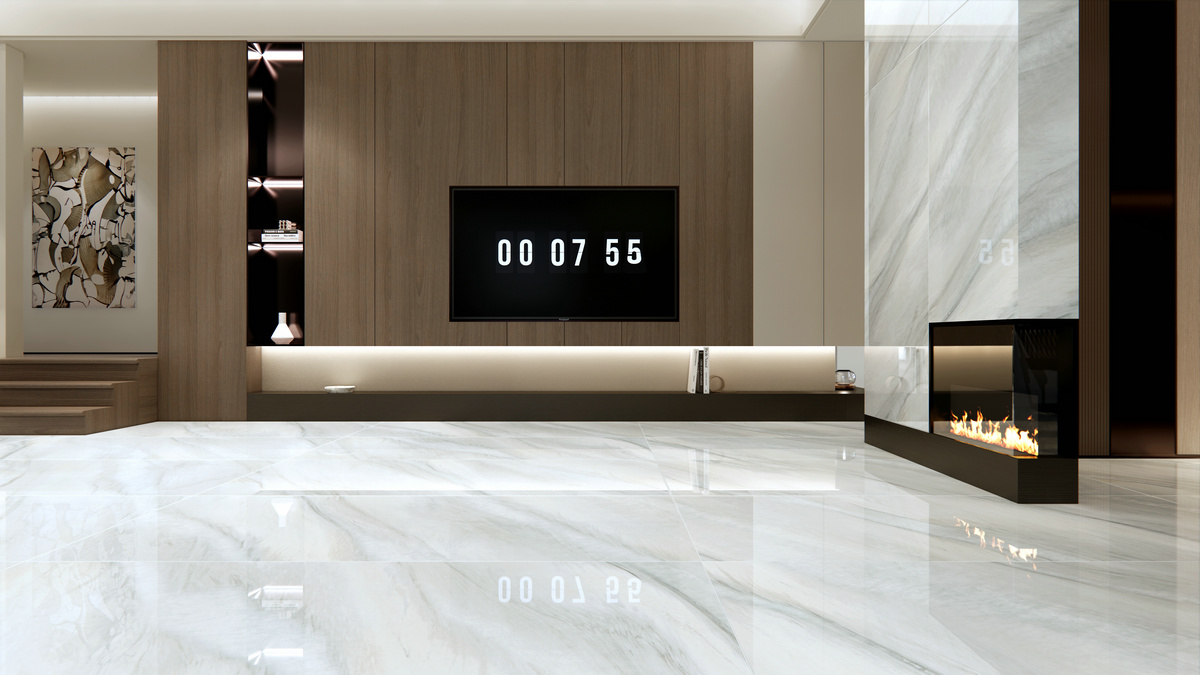 莫奈白岩效果图