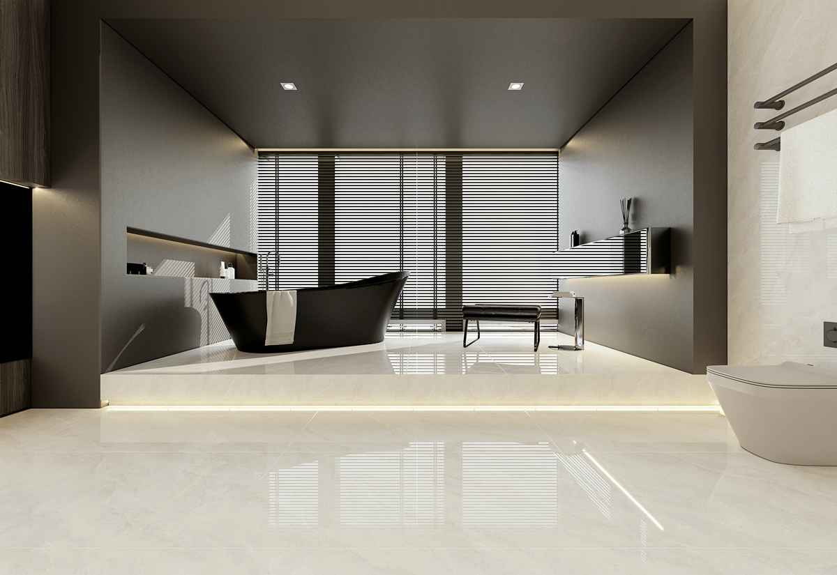 德玛亚米黄（子母配）效果图