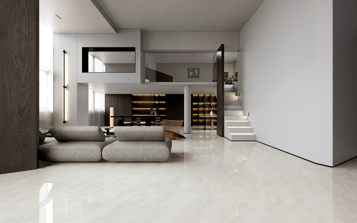 德玛亚米黄（子母配）效果图