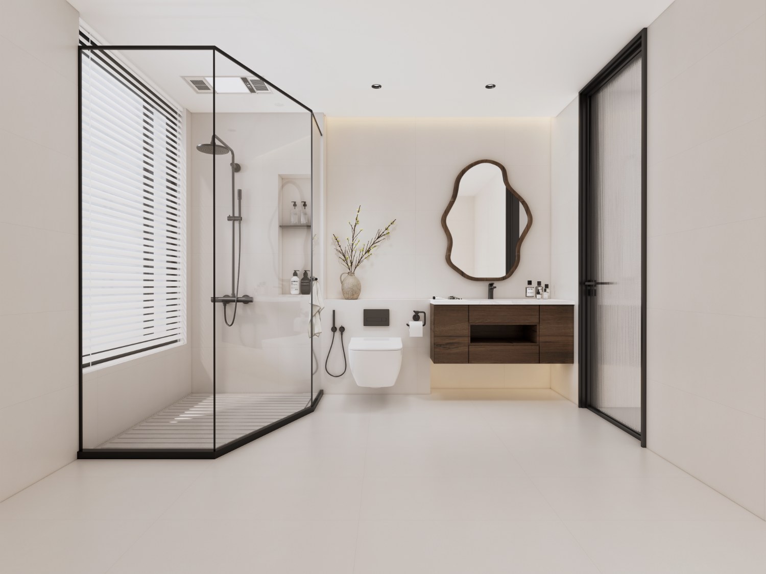 塞纳白（子母配）效果图