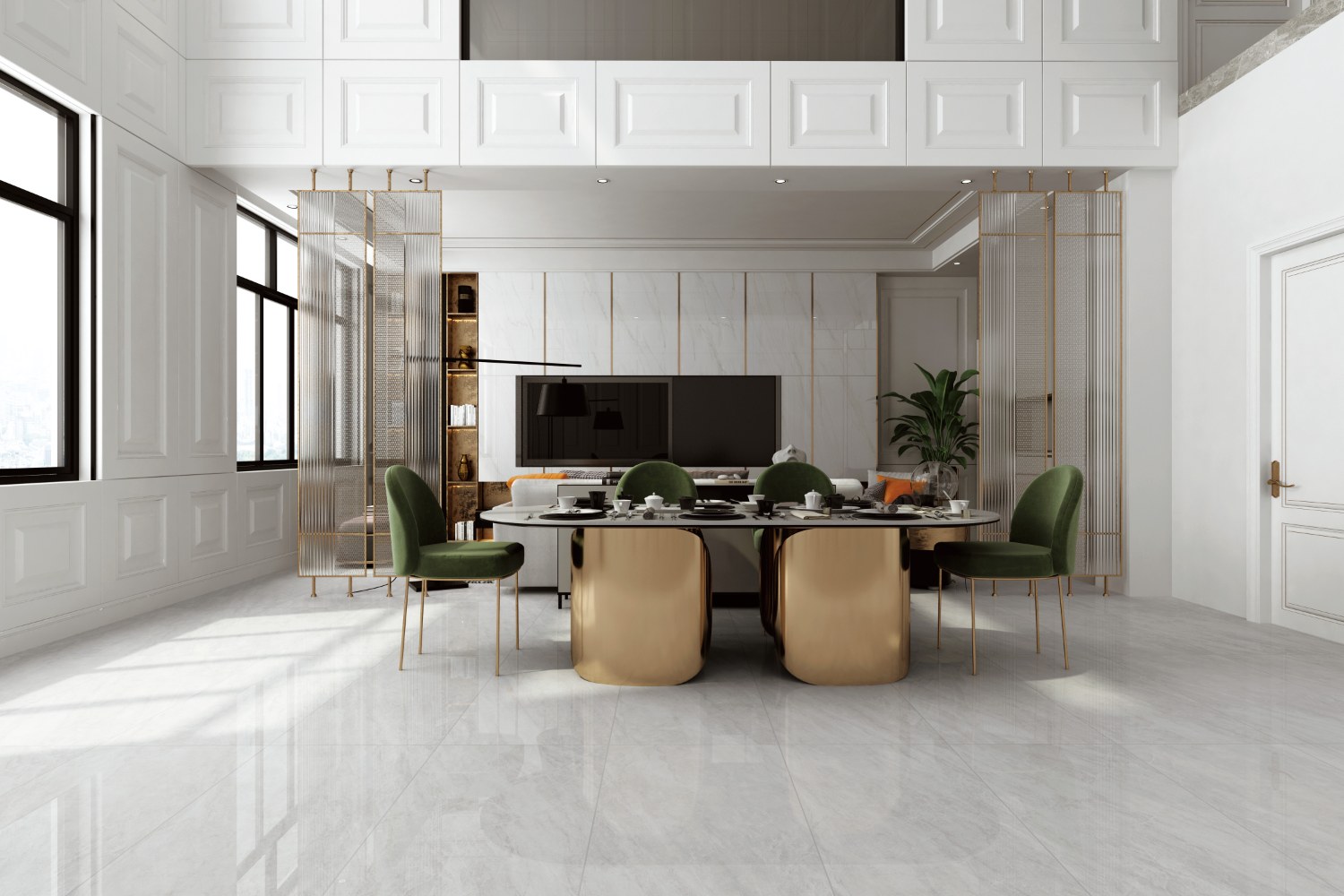 卡莫浅灰效果图