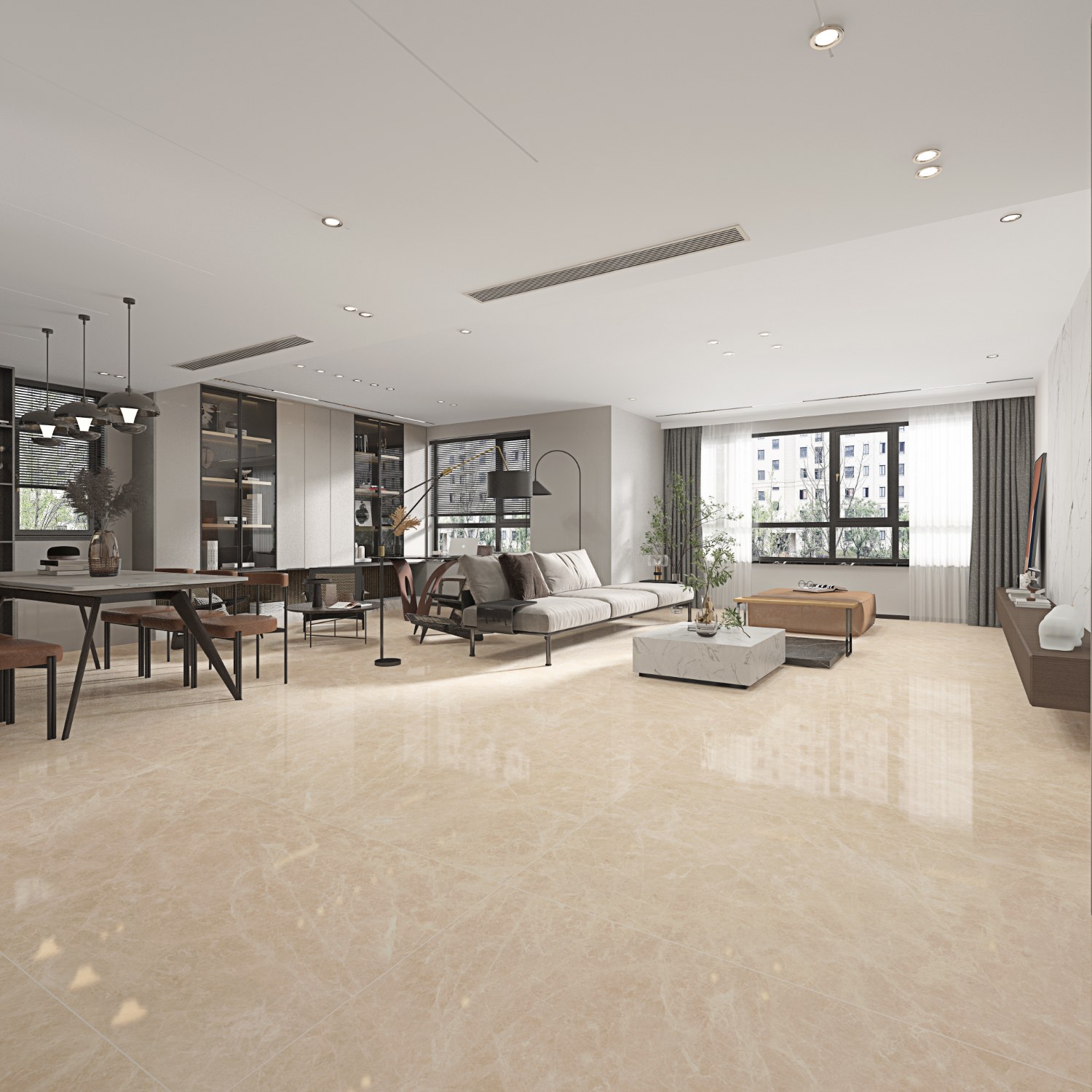 卡曼米黄效果图