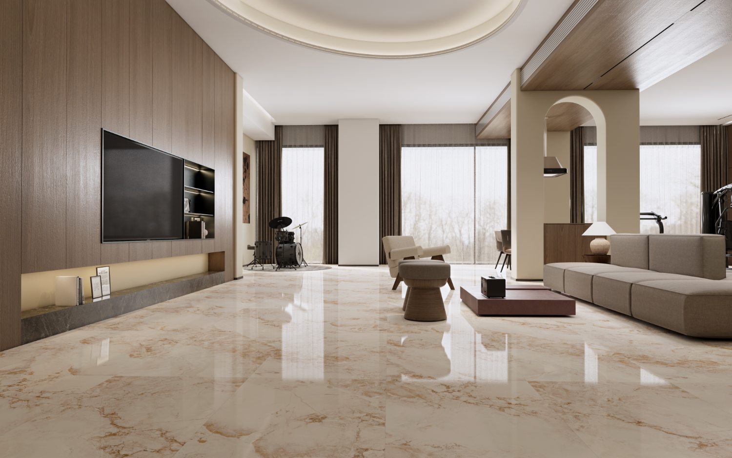 莫奈印象效果图