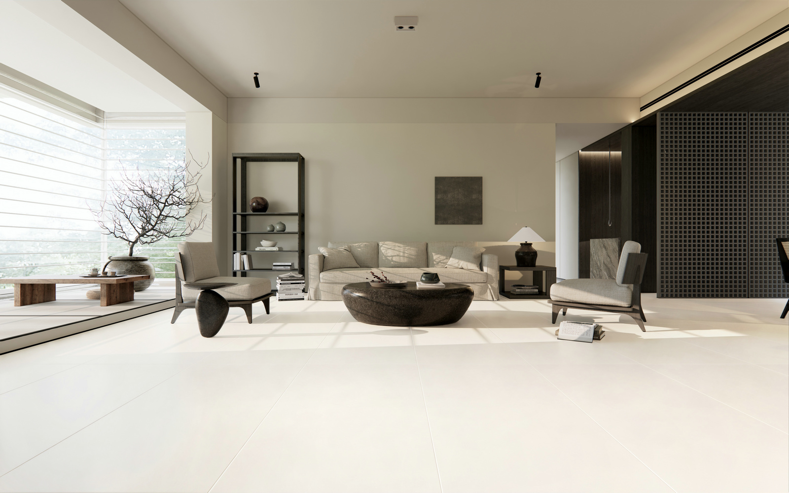 塞纳白（子母配）效果图