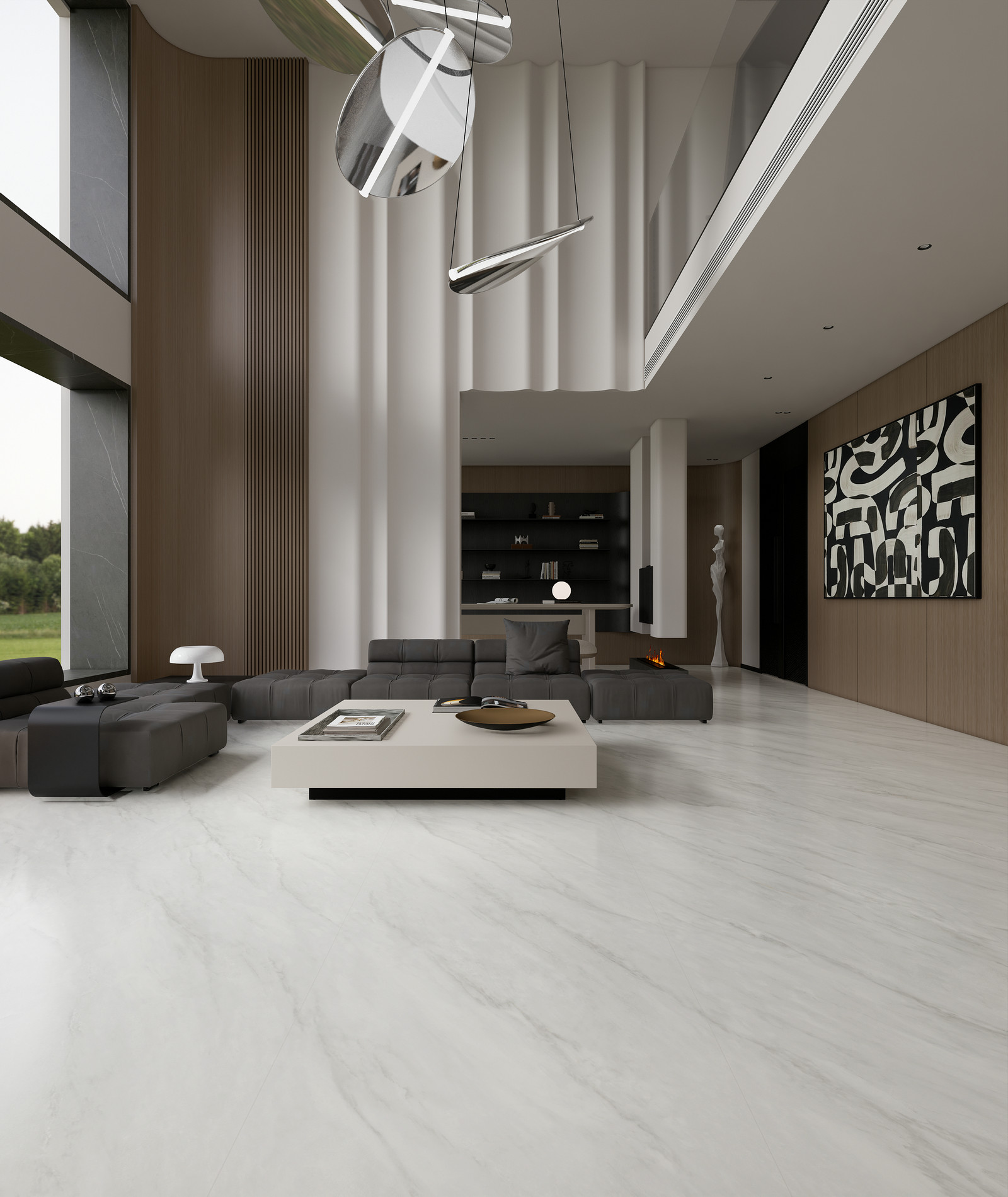 雪山银狐效果图